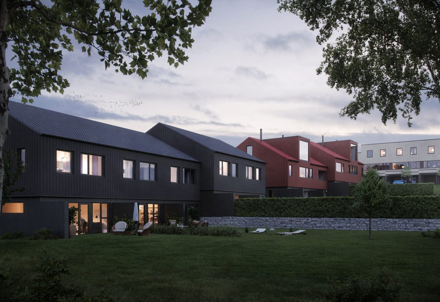 11 Nye Rekkehus i SALG NÅ – Team Bygg